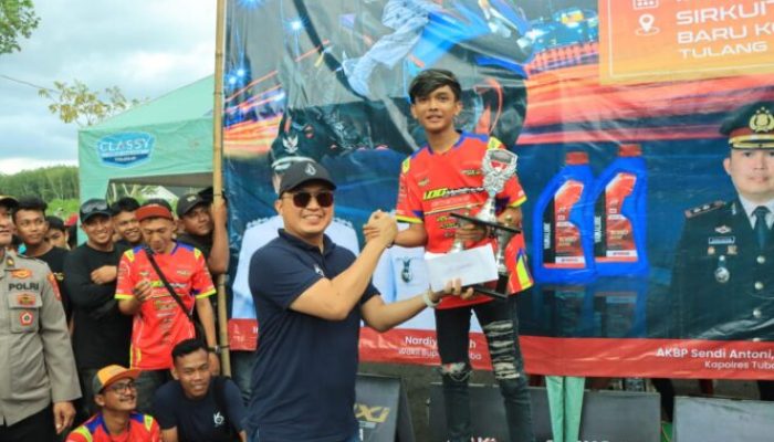 Tutup Drag Bike Championship Kapolres Cup 2025, Ini Harapan Bupati Tubaba