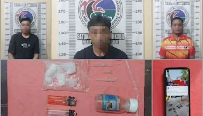 Satnarkoba Polres Tubaba Ringkus 3 Pelaku Penyalahgunaan Narkotika