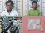 Kembangkan Kasus Narkotika Jenis Sabu, Polres Tubaba Ringkus 2 Pelaku