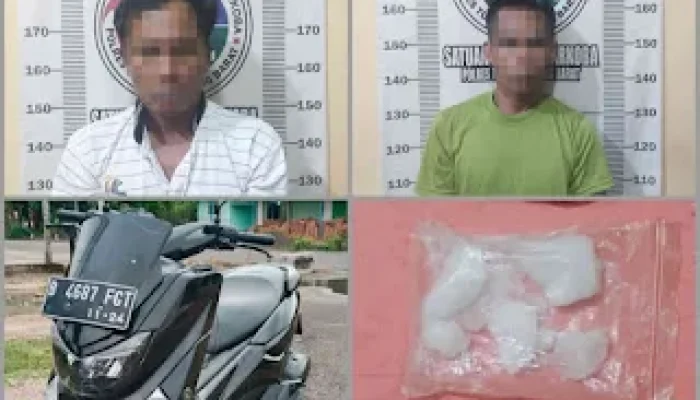 Kembangkan Kasus Narkotika Jenis Sabu, Polres Tubaba Ringkus 2 Pelaku
