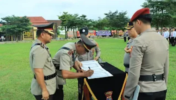Gelar Sertijab, Ini Kata Kapolres Tubaba