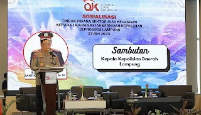 Waspadai Kejahatan Keuangan Digital, Kapolda Lampung: Edukasi Jadi Kunci Utama