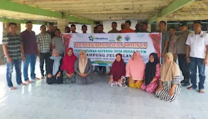 Aparatur Gempong Pulo Blang Sukses Bentuk Kopdes Merah Putih