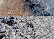 Miris!!! Diduga Asal Jadi Proyek Lapen di Tiyuh Mulya Jaya Tak Bertuan