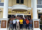 Ricuh Saat Demo, KMP-OKU Gelar Audensi Dengan Kapolres