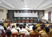 Bupati Dan Forkopimda Tubaba Ikuti Rakor Program Pemberantasan KORSUP KPK RI