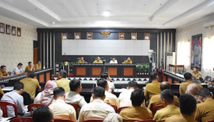 Bupati Dan Forkopimda Tubaba Ikuti Rakor Program Pemberantasan KORSUP KPK RI