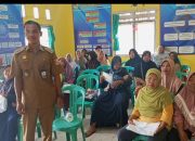 Penyaluran BLTS di Kantor Kelurahan, Eko Nurhidayat : Semoga Bermanfaat