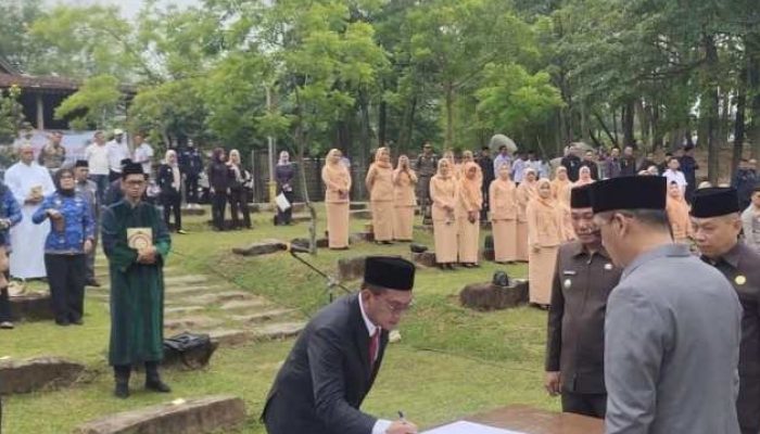 Sumpah Janji Jabatan, Bupati Tubaba Lantik 69 Pejabat