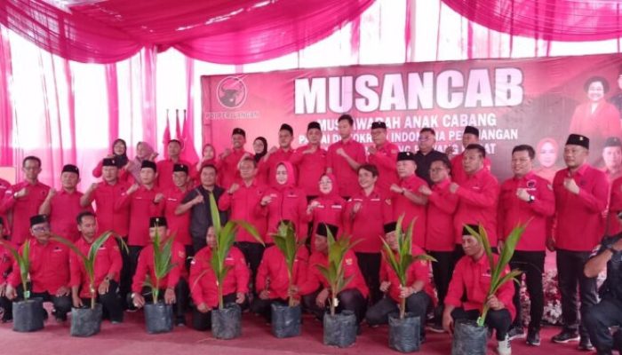 DPC PDI Perjuangan Tubaba Gelar Musancab, Winarti : Disiplin dan Solid