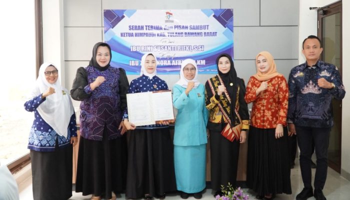 Bunda PAUD Tubaba Hadiri Serah Terima Jabatan Ketua Pengurus Daerah HIMPAUDI