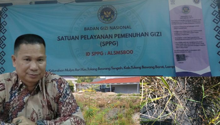 Ketua Komisi I DPRD Tubaba Segera Panggil Pengelola Dapur MBG Mulya Asri 2