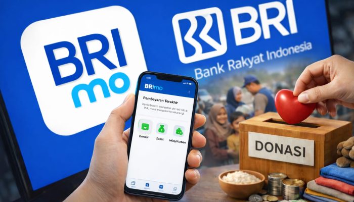 Sambut Ramadhan, BRI Ajak Masyarakat Manfaatkan Menu Donasi di Aplikasi BRImo