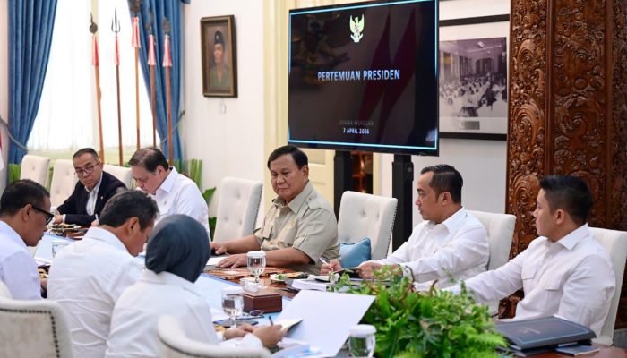 Rapat Terbatas, Presiden Prabowo Instruksikan Percepatan Pembangunan Kampung Nelayan Merah Putih