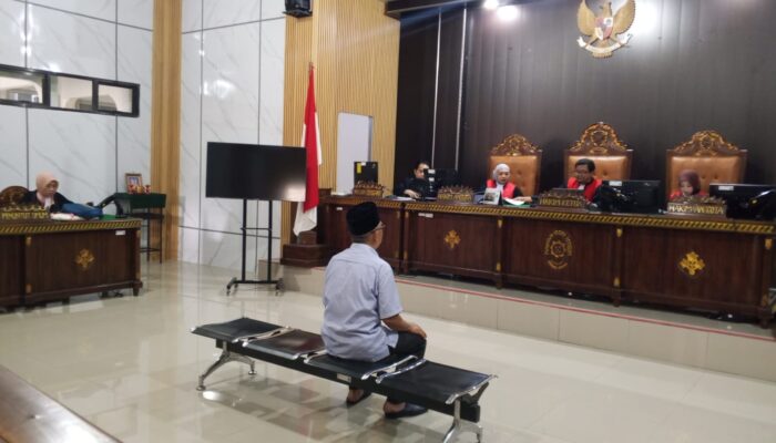 Diduga Tindakan Penganiayaan, Mantan Pejabat Lampung Utara Sidang Perdana